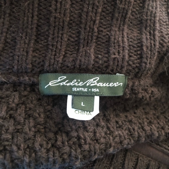 Eddie Bauer Cable Knit Sweater - Picture 3 of 4